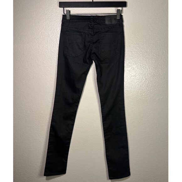 Volcom Stix Skinny Jean in Sulphur Black - Picture 7 of 7